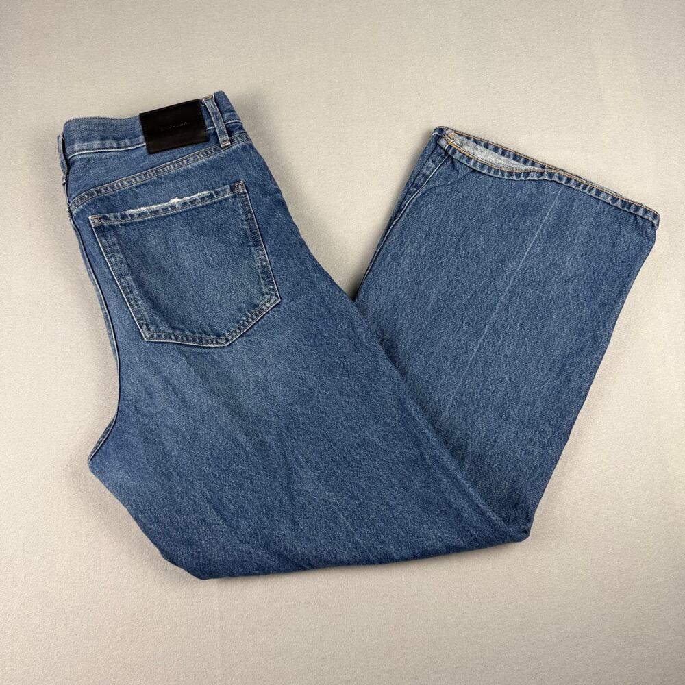 Express wide leg jeans high rise women size 12R